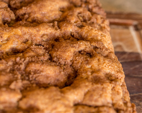 Frosted Cinnamon Bun Coffeecake