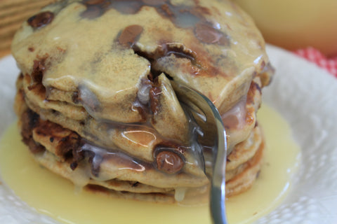 S'mores Pancake Mix with Free Marshmallow Pancake Syrup Mix