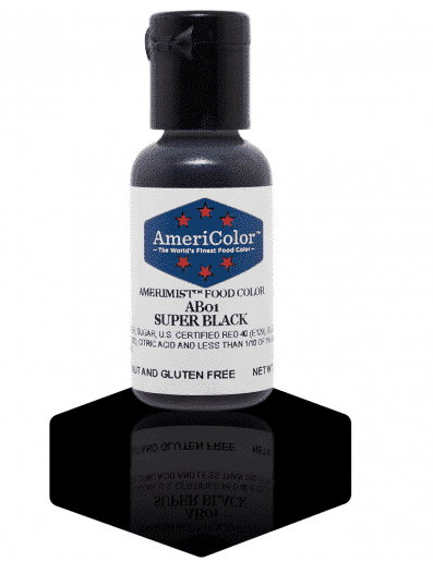 AmeriColor Soft Gel Paste Food Coloring Super Black