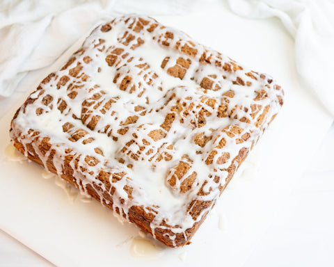 Frosted Cinnamon Bun Coffeecake