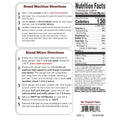 French Bread Mix Back Label