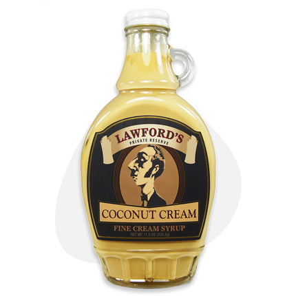 Lawford's Private Reserve Gourmet Coconut Cream Syrup (6748139421777)