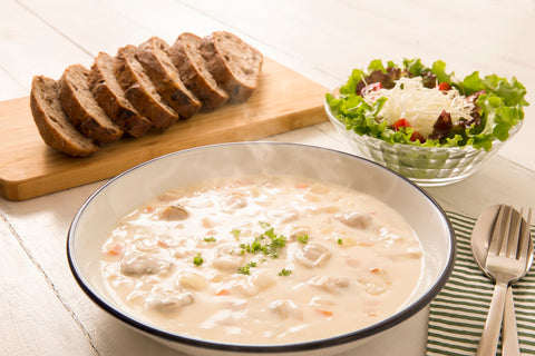 Soup and Sandwiches: Clam Chowder