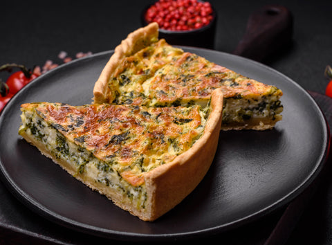 Broccoli and Turkey Quiche