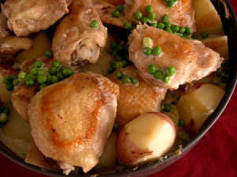 Chicken and Potato Dinner in a Pan