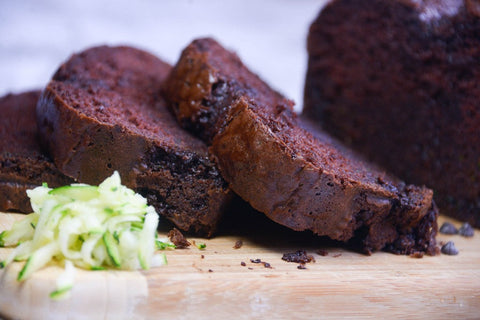 Fudgy Chocolate Cake--with or without Zucchini