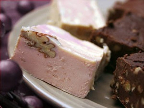 Super Easy Huckleberry No-Cook Microwave Fudge Recipe