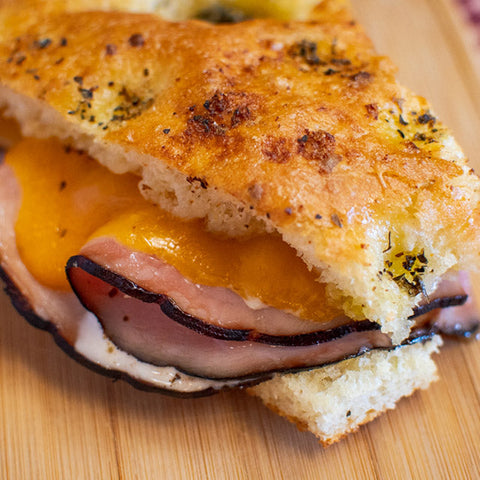 Focaccia sandwich meals