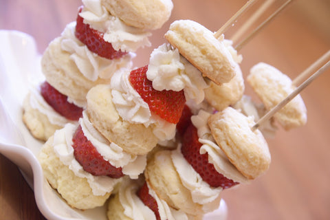 Look at these incredible strawberry shortcakes!