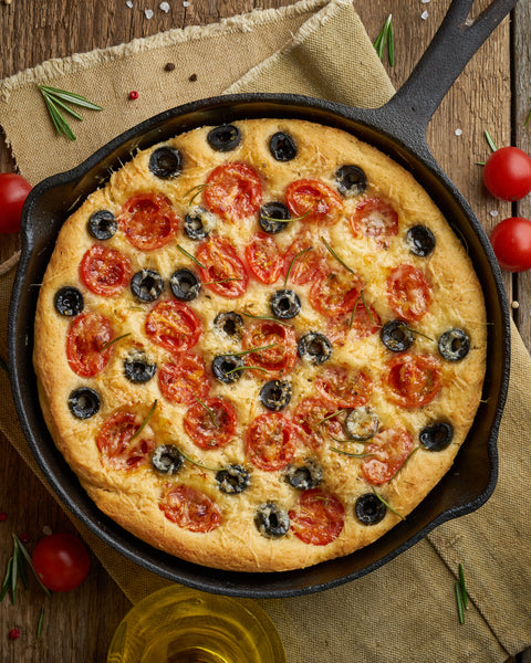 Italian Herb and Garlic Focaccia Bread Mix.