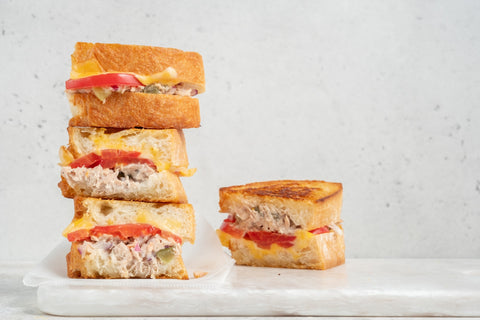 Tuna Melt with Tomato