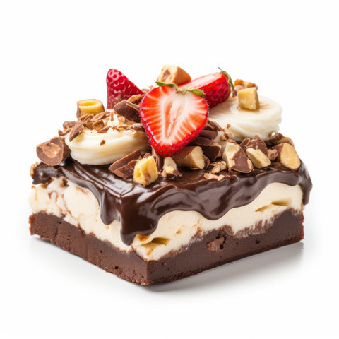 Brownie Banana Split