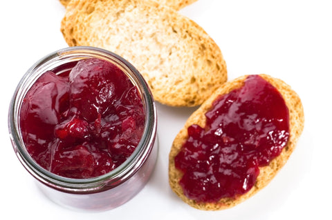 Pan De Agua Bread with Jam