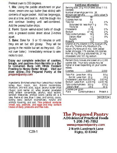 Price Rollback! Chocolate Peanut Butter Chip Cookie Mix, Giant size