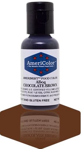 AmeriColor Soft Gel Paste Food Coloring Chocolate Brown