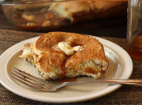 Bundle--Buttermilk White Bread (with directions for Deluxe Baked French Toast filled with cream cheese or Bavaran cream))