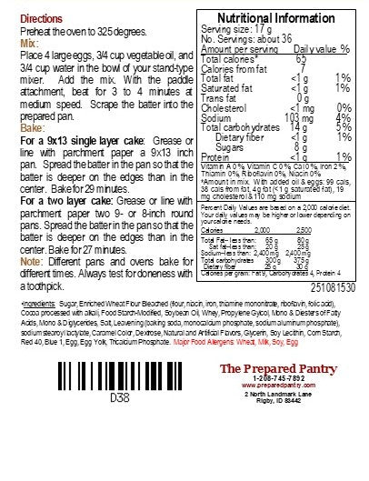 Save 20%! Chocolate Cream Cake Mix