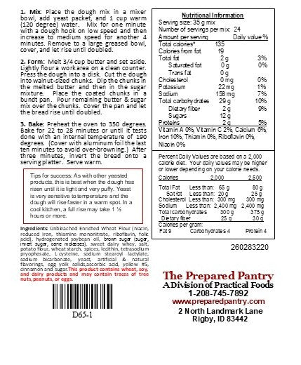 Sticky Bun Monkey Bread Mix