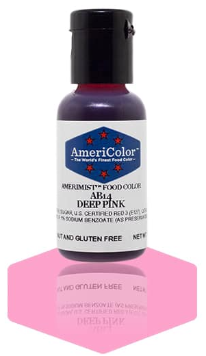 AmeriColor Soft Gel Paste Food Coloring Deep Pink