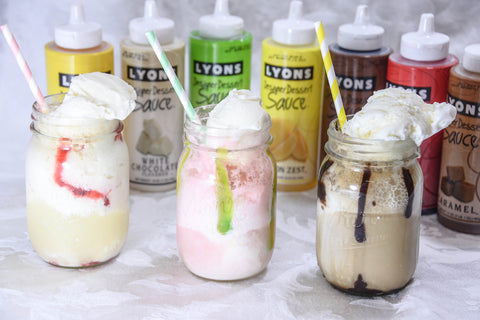 White Chocolate Designer Ice Cream and Dessert Sauce