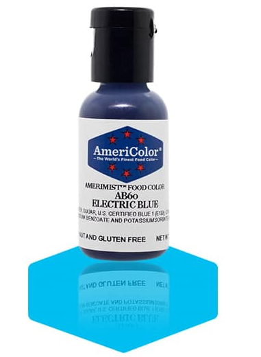 AmeriColor Soft Gel Paste Food Coloring Electric Blue