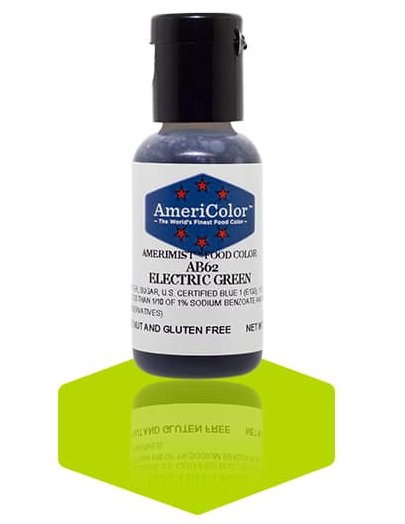 AmeriColor Soft Gel Paste Food Coloring Electric Green