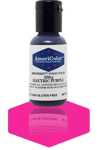 AmeriColor Soft Gel Paste Food Coloring Electric Purple