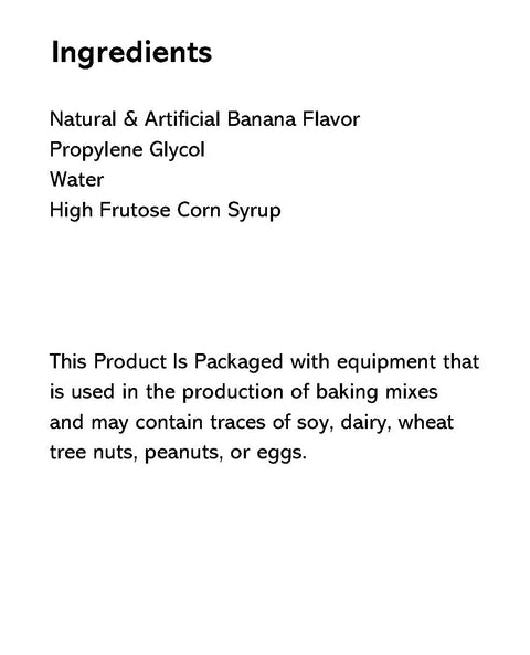 Marsden & Bathe Banana Flavor 2 oz