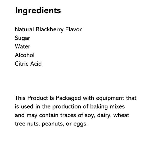 Marsden & Bathe Blackberry Flavor 2 oz. See tips and recipes for smoothies.