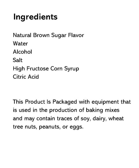 Marsden & Bathe Brown Sugar Flavor 2 oz. (Includes how to make whipped cream frosting)