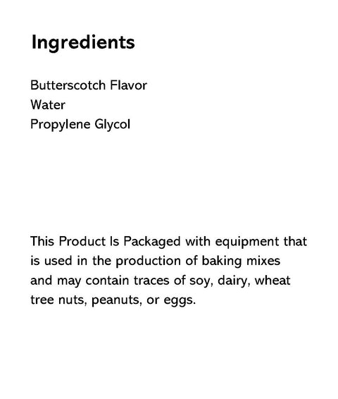 Marsden & Bathe Butterscotch Flavor 2 oz