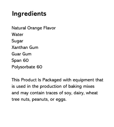 Marsden & Bathe Orange Flavor 2 oz (How to Make Orange Cloud Whipped Cream)
