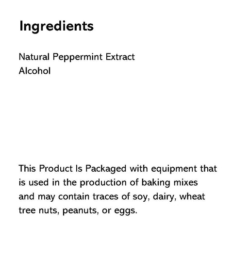 Marsden & Bathe Peppermint Flavor 2 oz