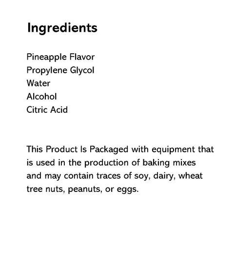 Marsden & Bathe Pineapple Flavor 2 oz