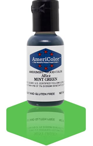 AmeriColor Soft Gel Paste Food Coloring Mint Green