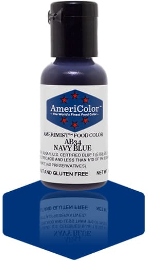 AmeriColor Soft Gel Paste Food Coloring Navy Blue