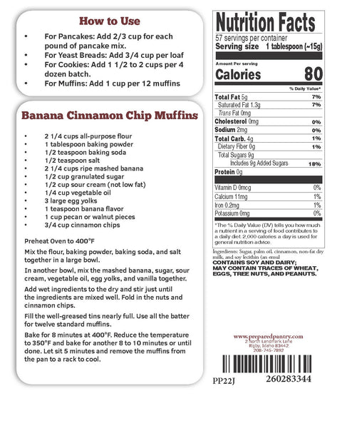 Cinnamon Chips 30 oz-Save 25%