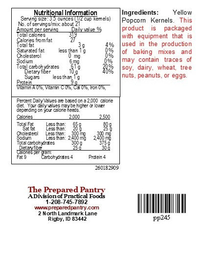 Kansas City Popcorn Emporium Gourmet Popping Corn 4 lb