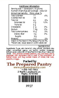 Gourmet Peanut Butter Chips for Baking 11 oz