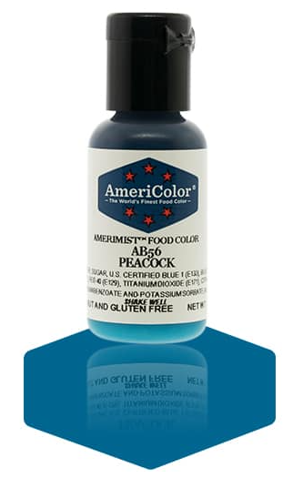 AmeriColor Soft Gel Paste Food Coloring Peacock