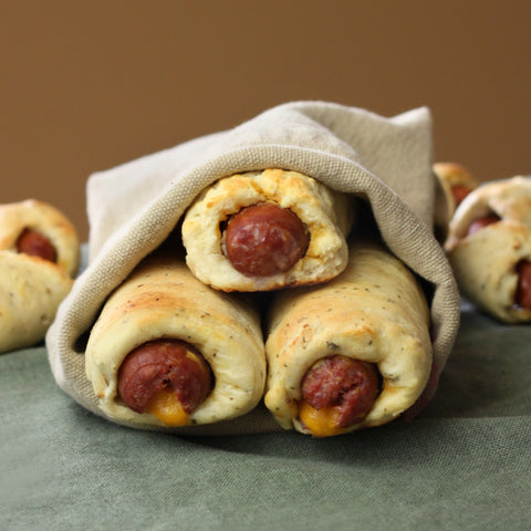 Tucson Cantina Bread Machine to make South of the Border Pigs-in-a Blanket