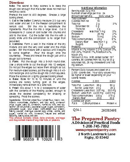 Auntie Mabel's Frosted Cinnamon Bun Scone Mix