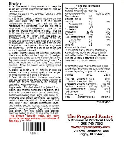 Price rollback! Frosted Butter Pecan Scone Mix