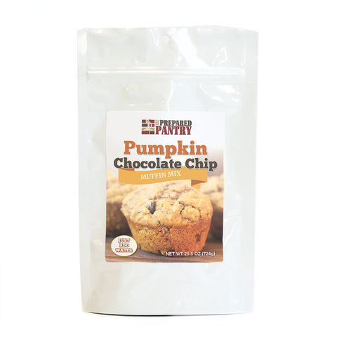 New! Pumpkin Chocolate Chip Just-Add-Water Muffin Mix