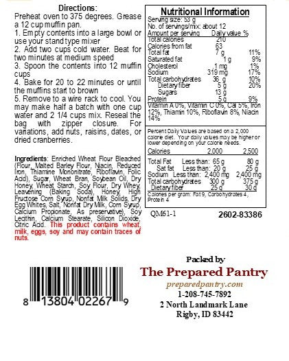 Save 15%! Mom's Best Honey Bran Muffin Mix, 24 oz.