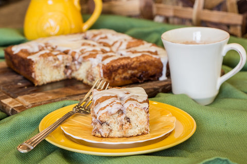 Save 15%! Frosted Cinnamon Bun Coffeecake
