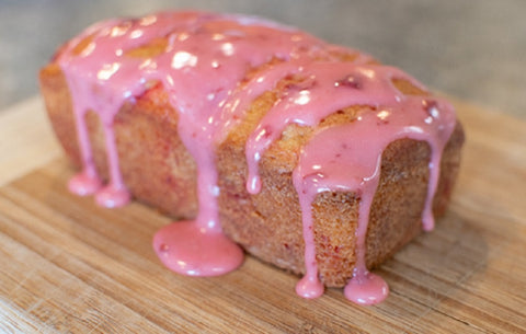 Vanilla Bean Baby Cake Mix to make Strawberry Pink Tea Cakes