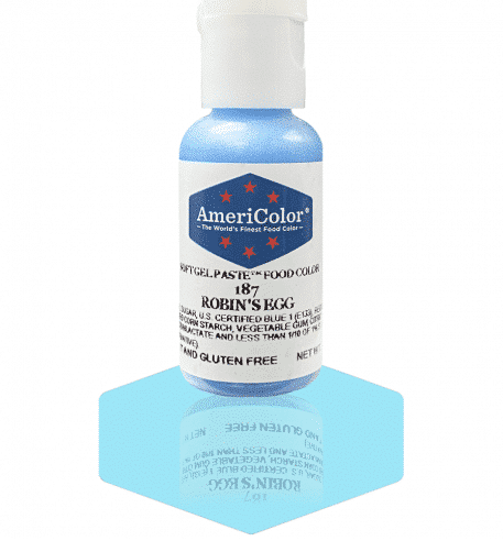 AmeriColor Soft Gel Paste Food Coloring Robin's Egg
