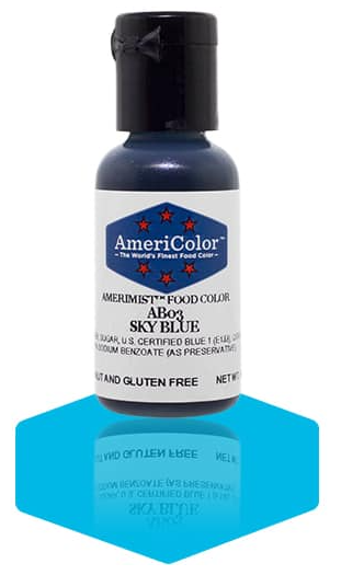 AmeriColor Soft Gel Paste Food Coloring Sky Blue
