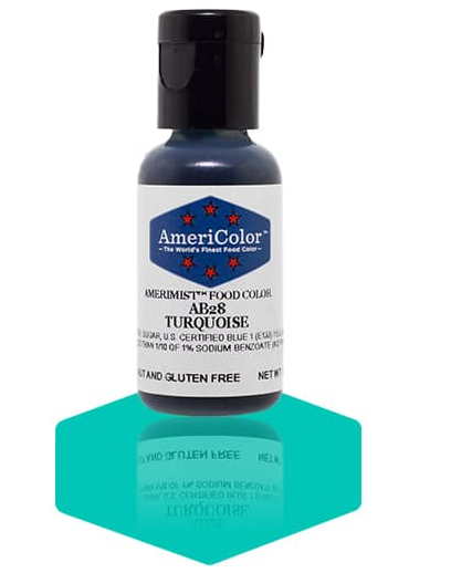 AmeriColor Soft Gel Paste Food Coloring Turquoise